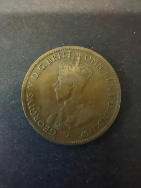 Australia 1919 1/2d Half Penny Fine Condition