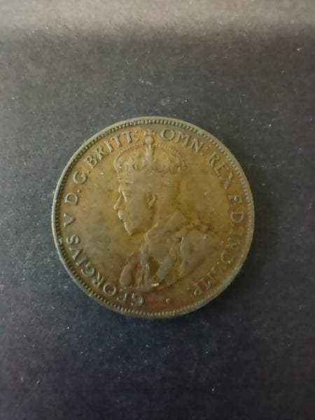 Australia 1933 1/2d Half Penny Fine Condition