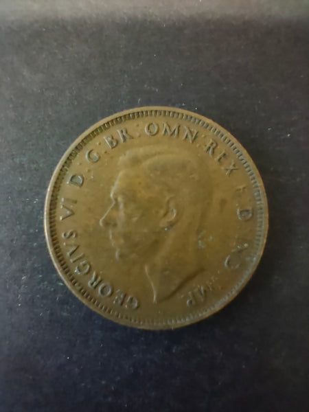 Australia 1940 1/2d Half Penny Good Circulated Condition
