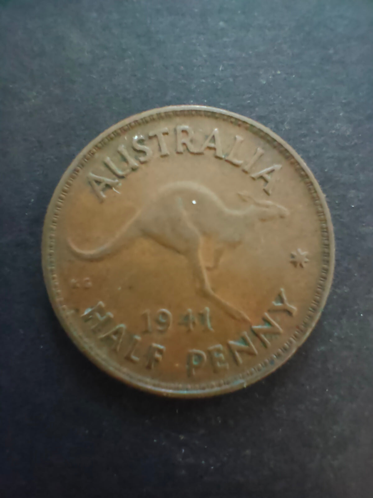 Australia 1941 1/2d Half Penny Fine Condition