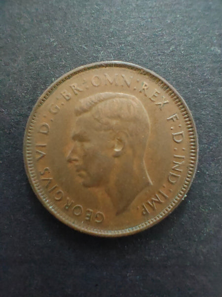 Australia 1948Y 1/2d Half Penny  Fine Condition. Perth Mint
