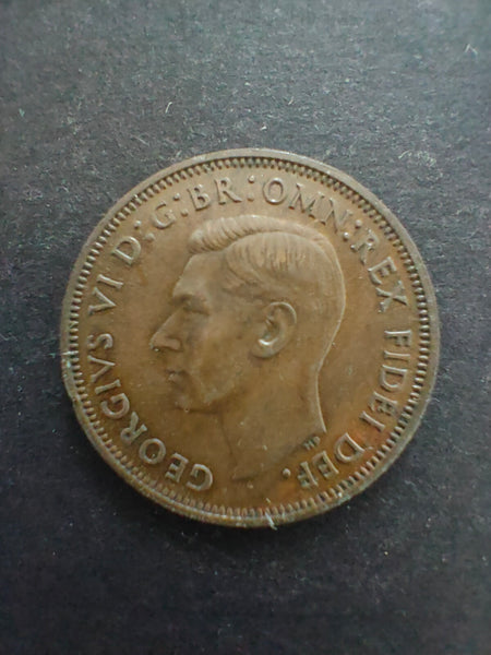 Australia 1951 1/2d Half Penny Fine Condition. Melbourne Mint