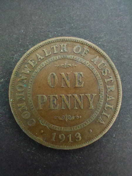 Australia 1913 1d One Penny Fine Condition