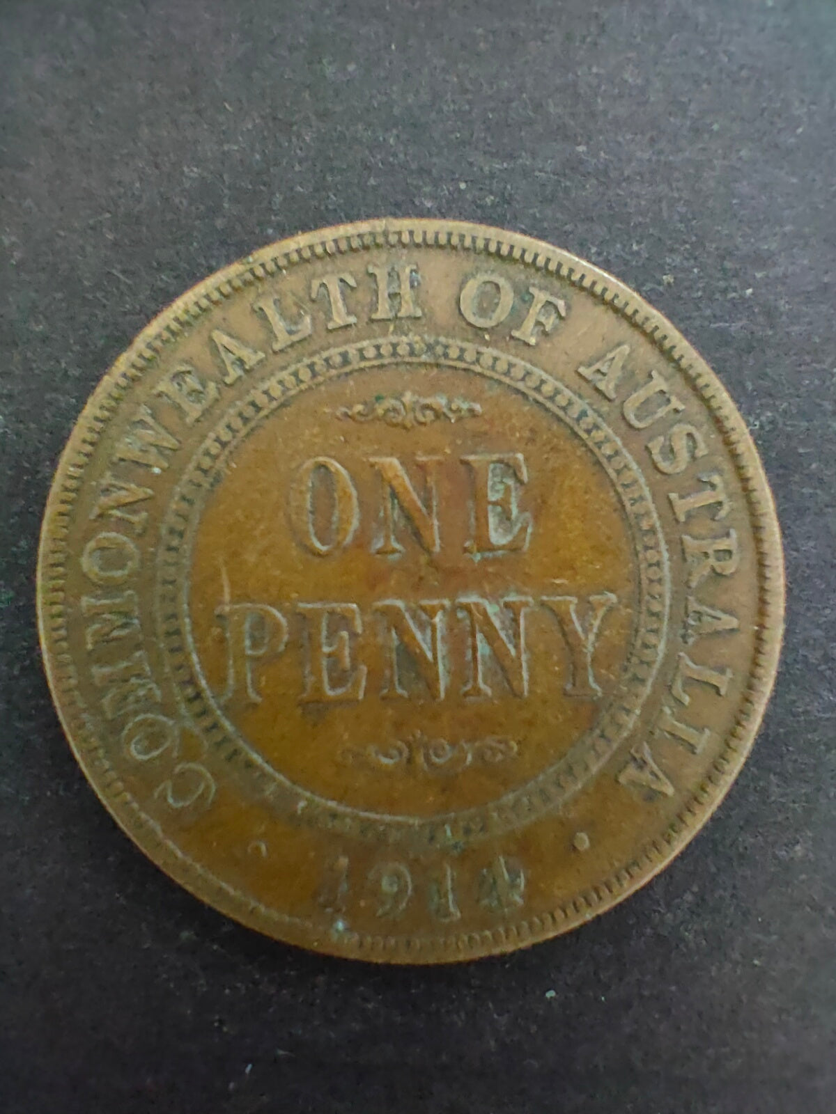 Australia 1914 1d One Penny Fine Condition