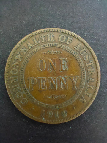 Australia 1914 1d One Penny Fine Condition