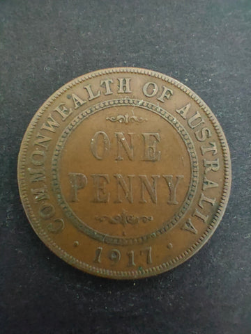 Australia 1917 1d One Penny Fine Condition