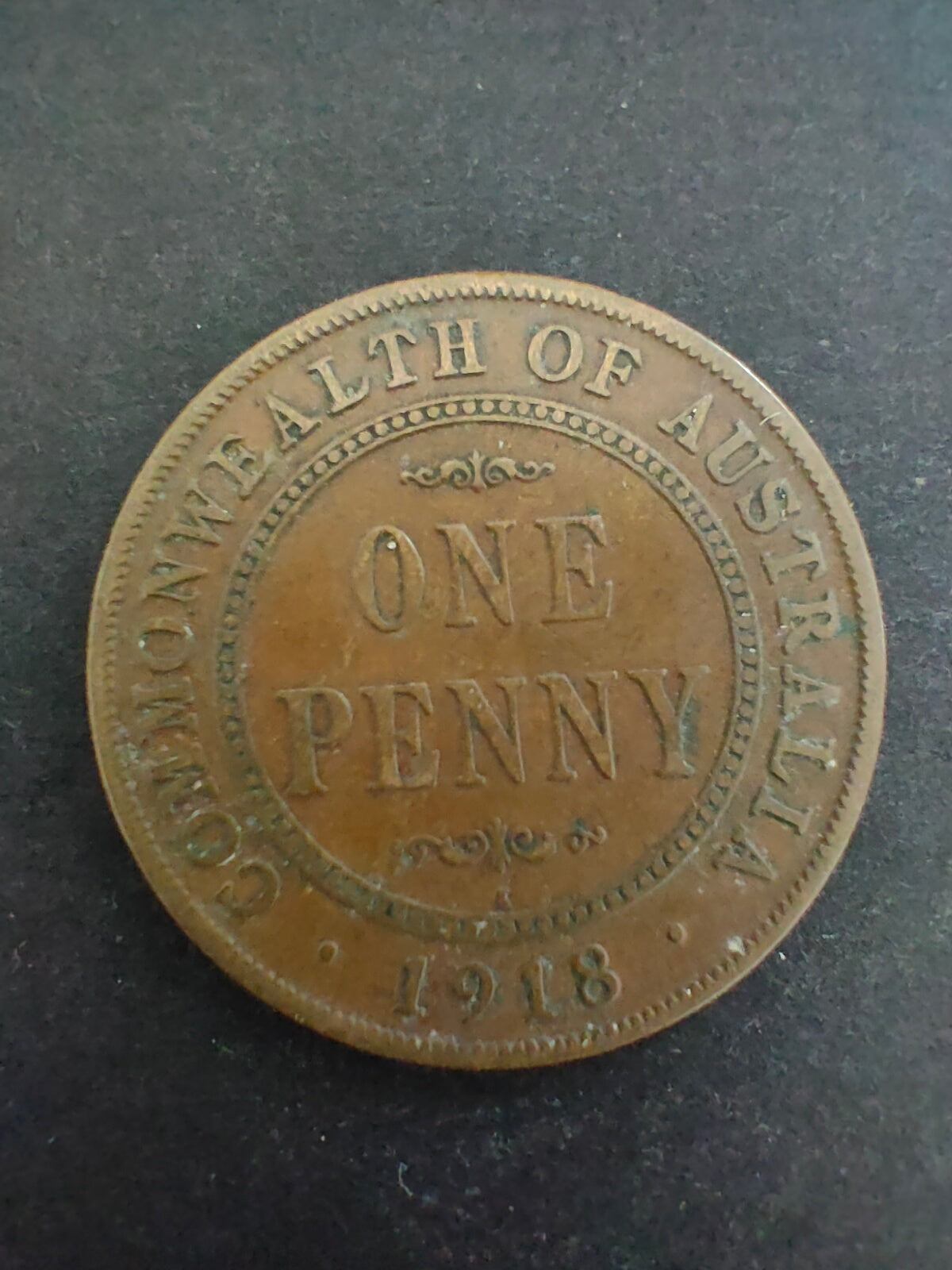 Australia 1918 1d One Penny Fine Condition