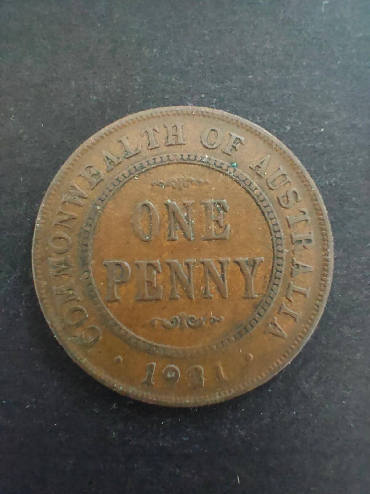 Australia 1921 1d One Penny  Fine Condition