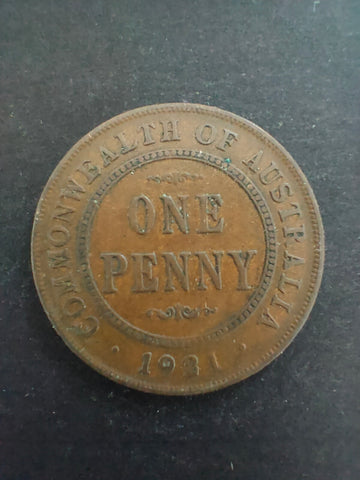 Australia 1921 1d One Penny  Fine Condition