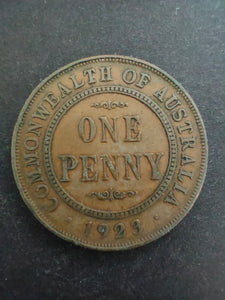 Australia 1923 1d One Penny  Fine Condition