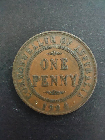 Australia 1924 1d One Penny  Fine Condition