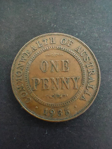 Australia 1935 1d One Penny Fine Condition