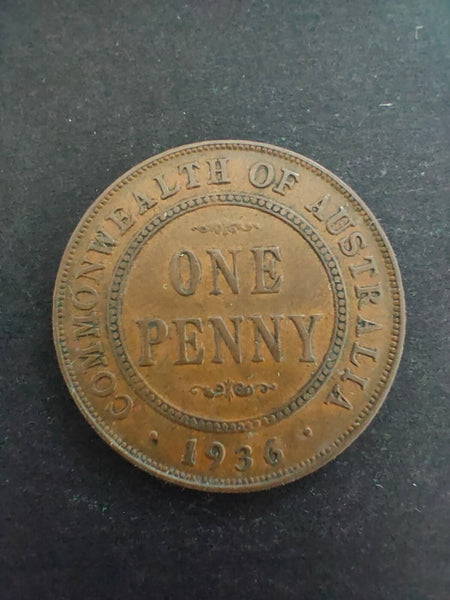 Australia 1936 1d One Penny Fine Condition