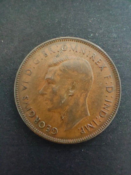 Australia 1942 1d One Penny Fine Condition. Perth Mint