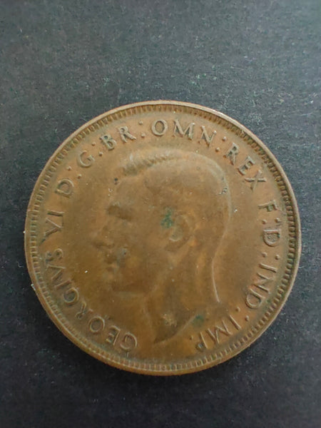 Australia 1947 1d One Penny Fine Condition. Melbourne Mint