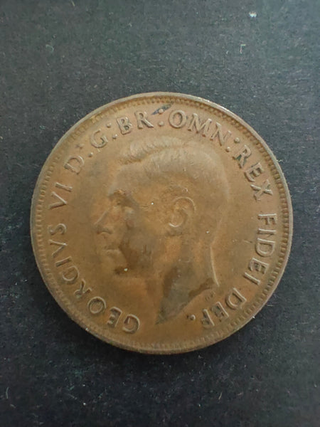 Australia 1950 1d One Penny Fine Condition