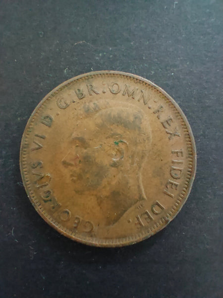 Australia 1951P 1d One Penny Fine Condition. Perth Mint
