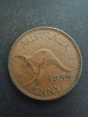 Australia 1952 1d One Penny Fine  Condition