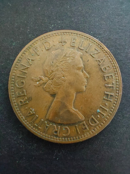 Australia 1956 1d One Penny Fine Condition