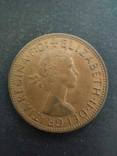Australia 1959Y 1d One Penny Fine Condition. Perth Mint