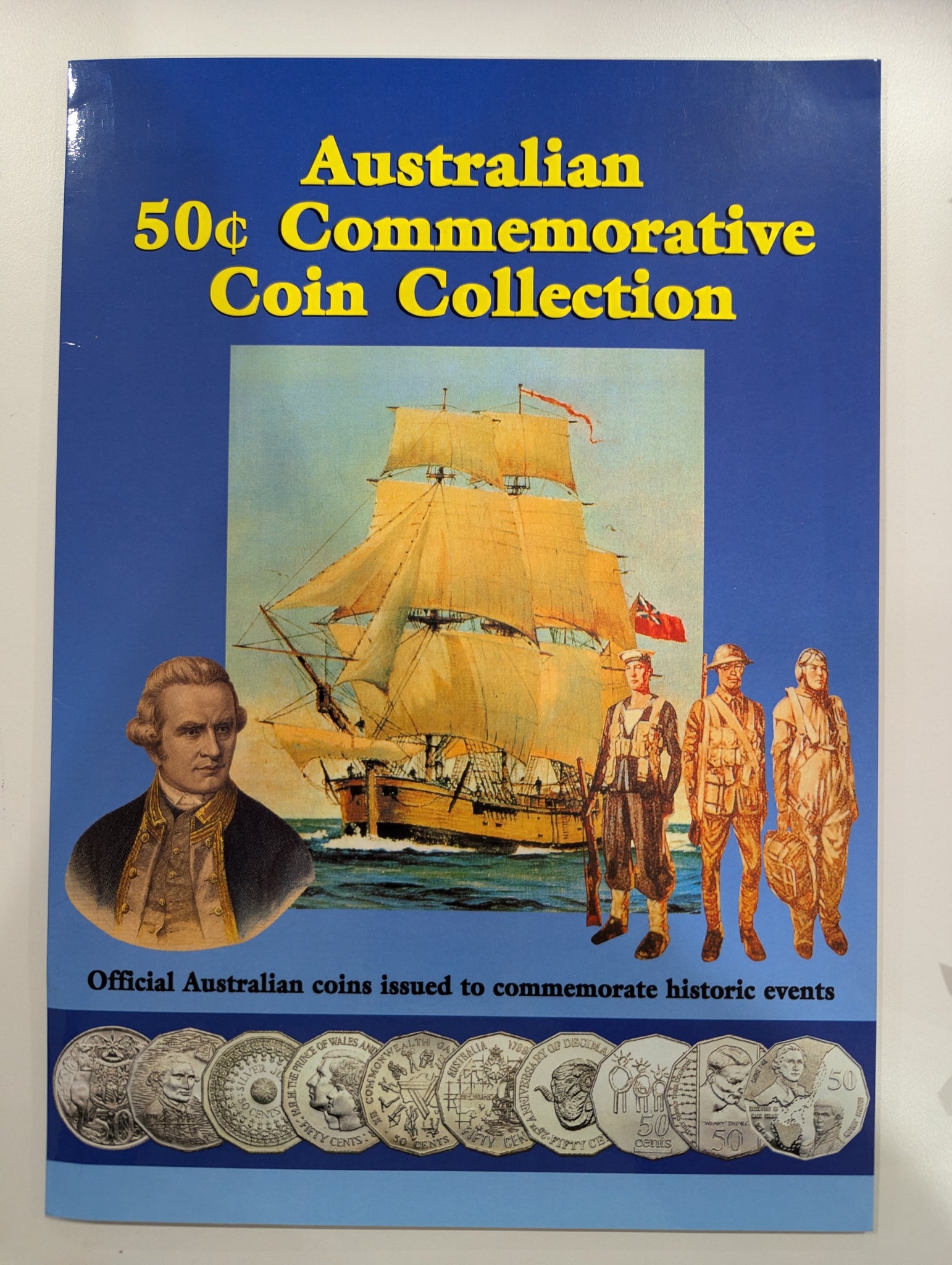 Sherwood 1966 - 1998 Commemorative Fifty Cent Coin Collection In Folder