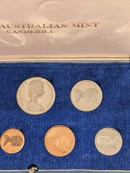 Australia 1966 Royal Australian Mint Proof Year Coin Set in Case