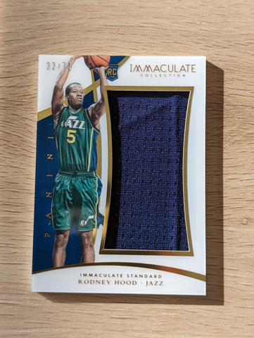 2014-15 Panini Immaculate Collection Rodney Hood