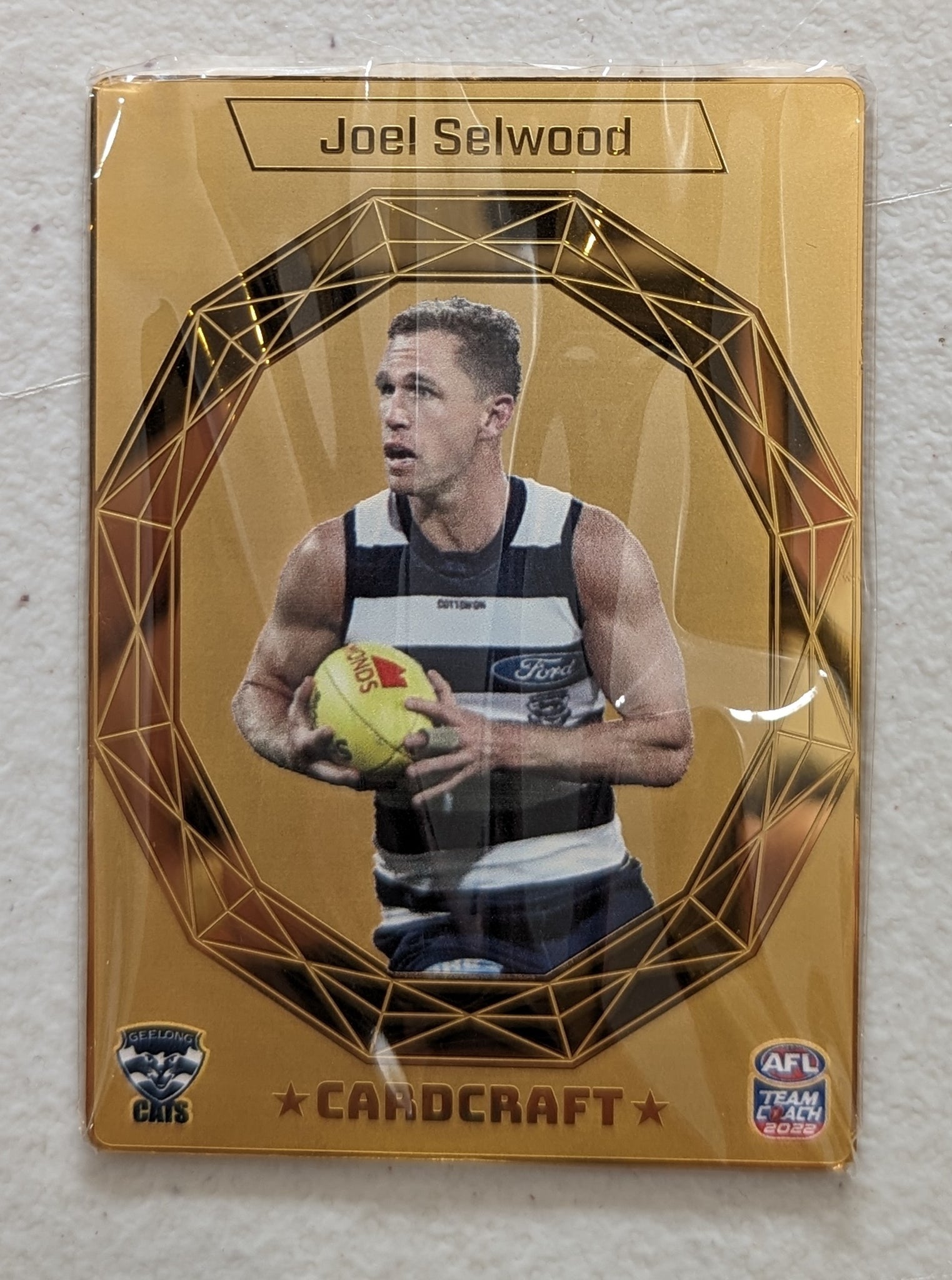 2022 AFL Teamcoach Gold Cardcraft Set Joel Selwood Geelong – Shields ...