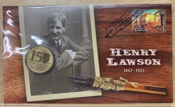 2017 70th Henry Lawson PNC with $1 coin