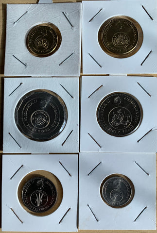 2016 Changeover 50 Years of Decimal Currency 6 Coin Set