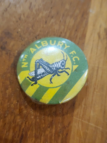 1950s Argus Football Badge - Nth Albury Football Club