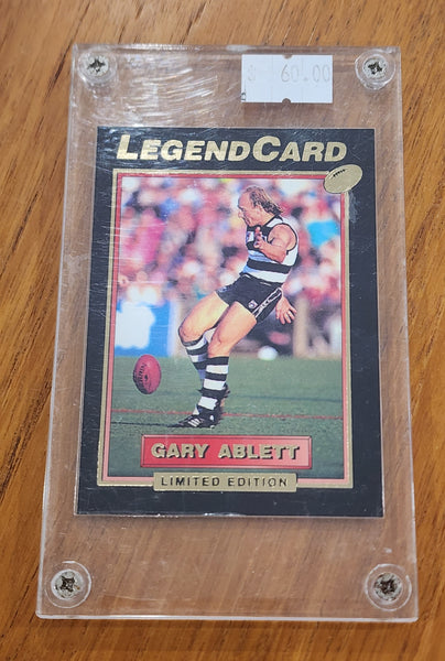1994 SELECT LIMITED EDITION LEGEND CARD GARY ABLETT GEELONG