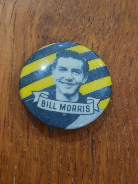 1950s Argus Football Badge - Richmond Bill Morris