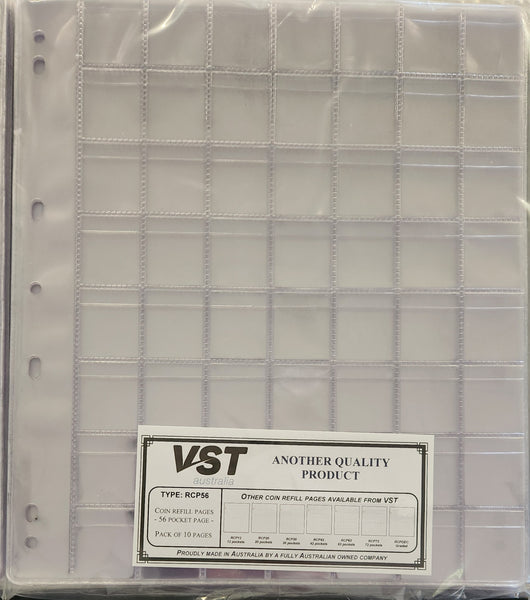 VST Coin Pages RCP56 Packet of 10