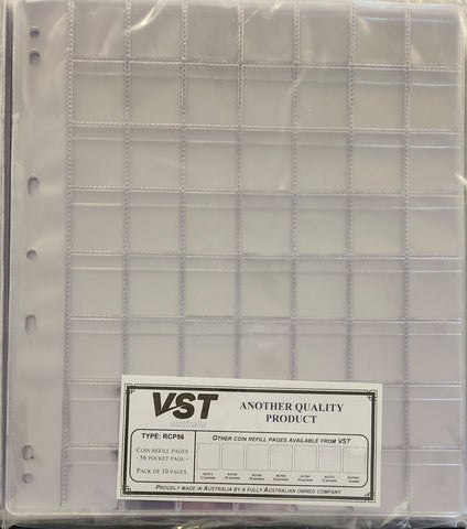 VST Coin Pages RCP56 Packet of 10