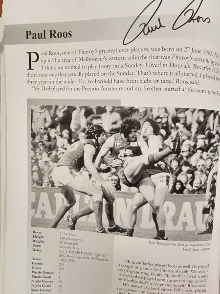Fitzroy For the Love of the Jumper Chris Donald Hardcover book 60+ signatures