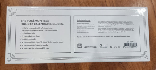 2022 Pokemon Holiday Advent Calendar