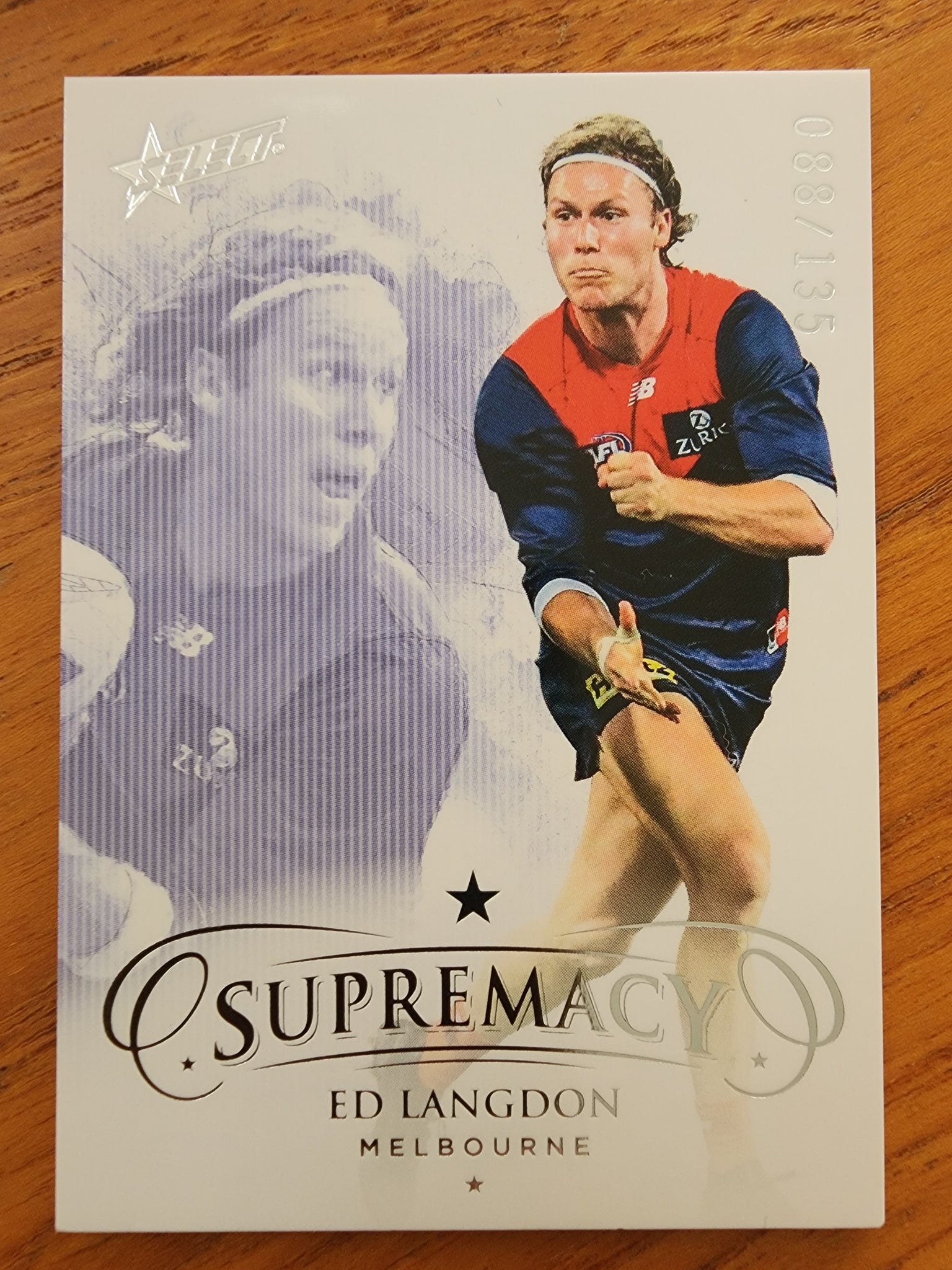 2021 AFL Select Supremacy Ed Langdon Melbourne 88/135