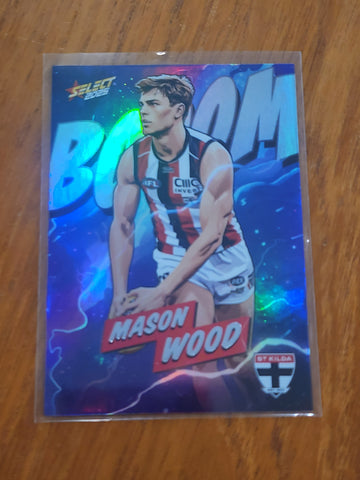 2025 AFL Select BOOM Mason Wood St Kilda BM180 005/360