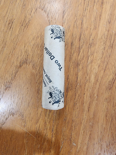 Australia 2017 $2 ANZAC DAY LEST WE FORGET COLOURED COIN MINT ROLL