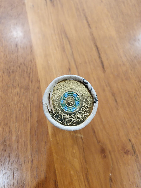 Australia 2017 Royal Australian Mint  $2 Coloured Remembrance Mint Roll