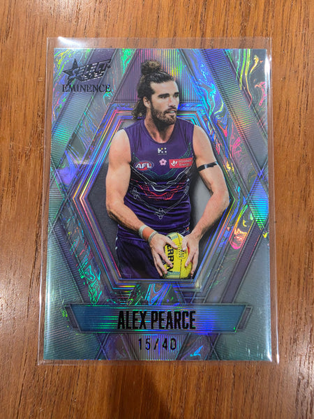 2025 AFL Select Eminence Alex Pearce  #15/40 Fremantle EM17