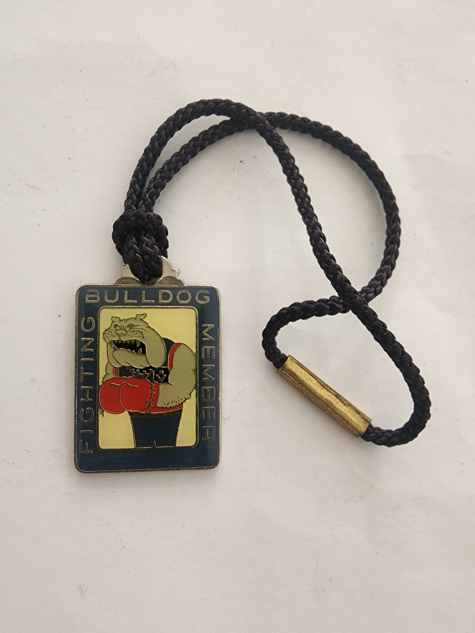 AFL Western Bulldogs Fighting Membership Badge