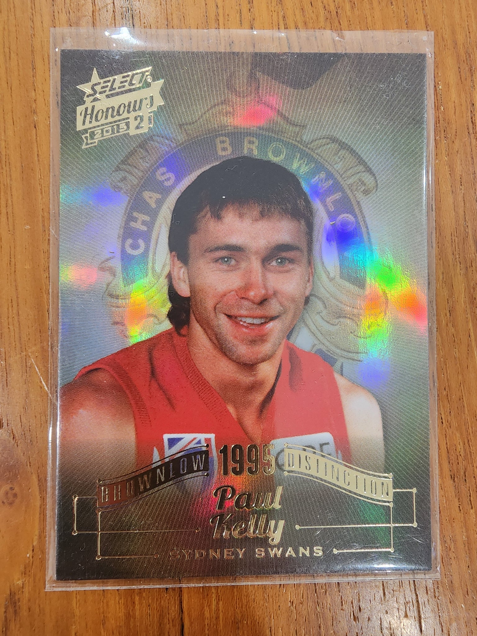 2015 Select Honours 2 Brownlow Distinction 1995 Paul Kelly Sydney
