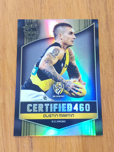 2017 AFL Select Certified 460 Dustin Martin Richmond C167 274/460