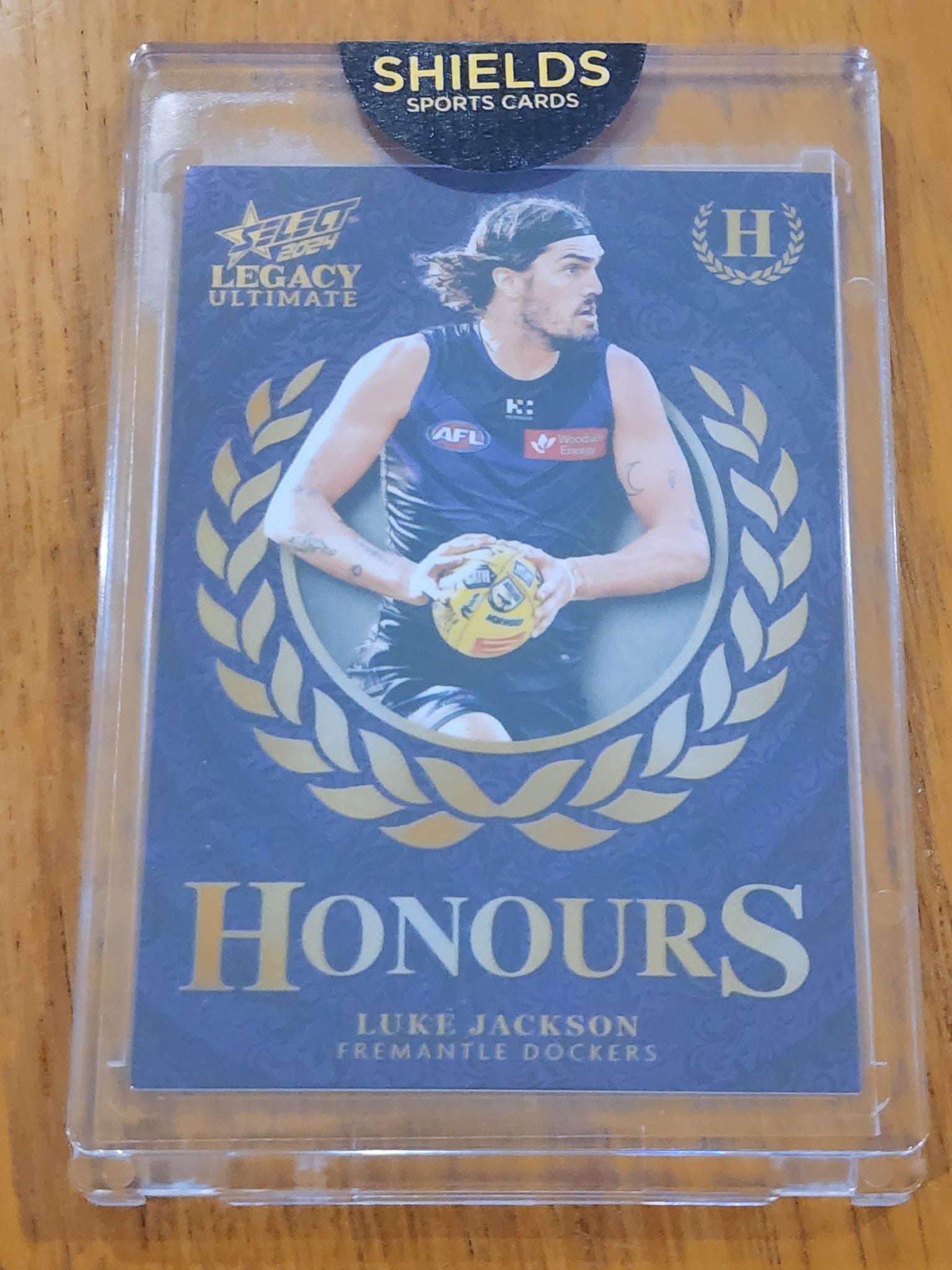 2024 AFL Select Legacy Ultimate Honours Luke Jackson Fremantle Jumper #9 009/255 H61