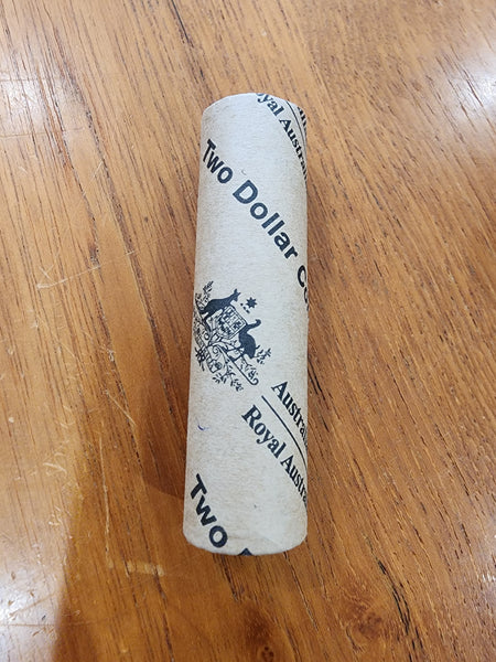 Australia 2017 Royal Australian Mint  $2 Coloured Remembrance Mint Roll