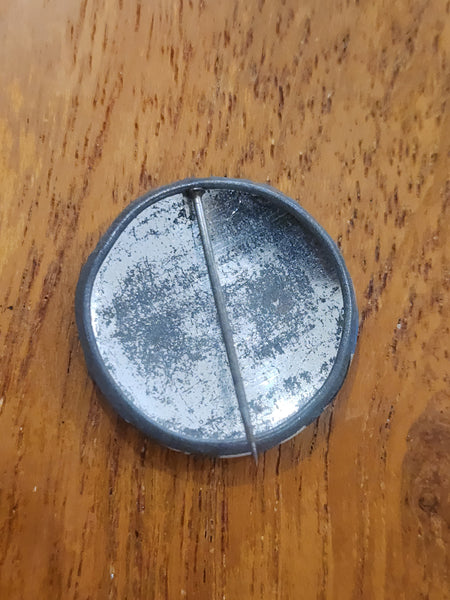 1950s Argus Football Badge - Nth Melbourne Les Foote