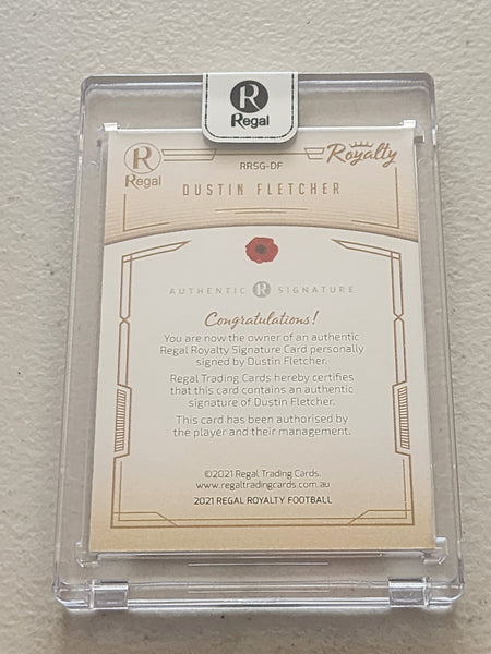 2021 Regal Royalty Dustin Fletcher Signature Essendon 10/10