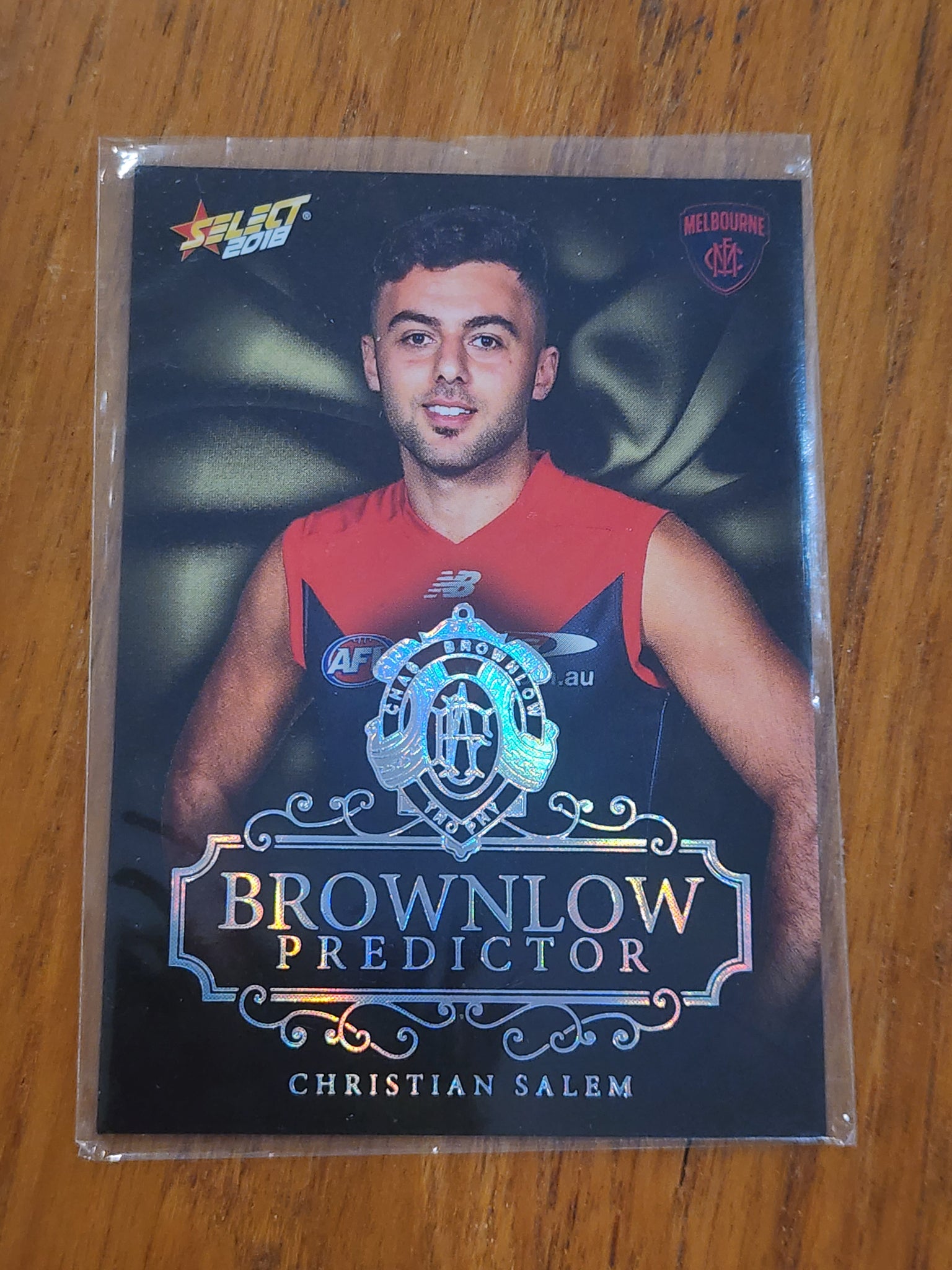 2018 AFL Select Platinum Brownlow Medal Predictor Christian Salem Melbourne BPP85 012/50
